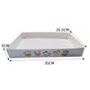 Disposable Foldable Thickened Paper Cat Litter Box For Outdoor Travel Car Use Pet Supplies