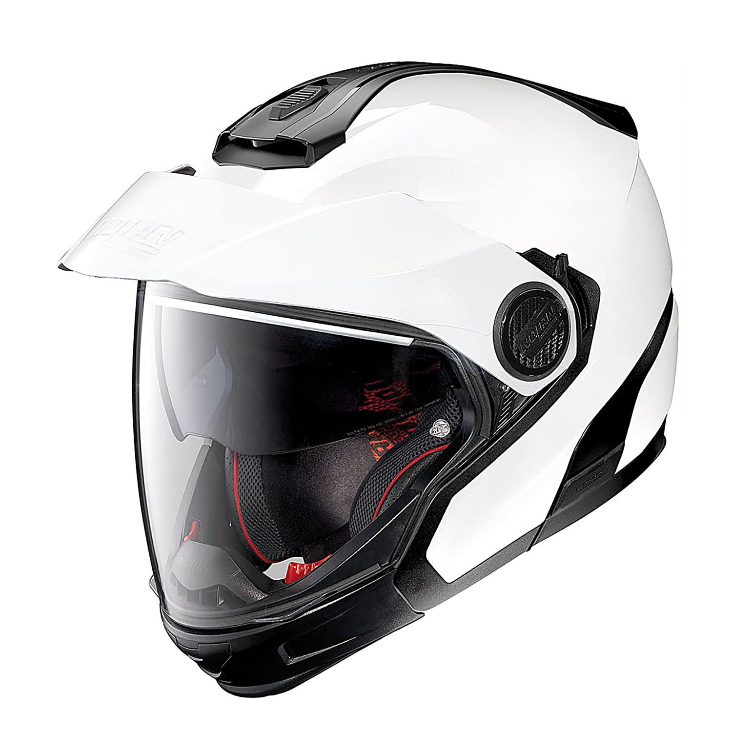 

NOLAN Motorcycle Helmet System M Size Solid 95883 [] (57-58cm) N40-5GT (Metal White/5)