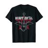 Heavy Metal Band Fan Rock Electric Guitar T Shirt Vintage Stylish Slightly Unisex Stretched Designer Clothes Streetwear