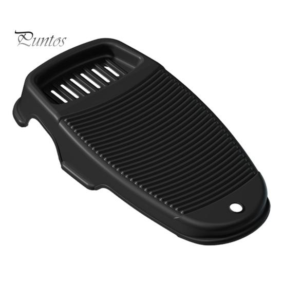 Household Hand Washing Board with Soap Sinks Drainage Holes Non-Slip Design Reinforced Bottom Portable Laundry Tool