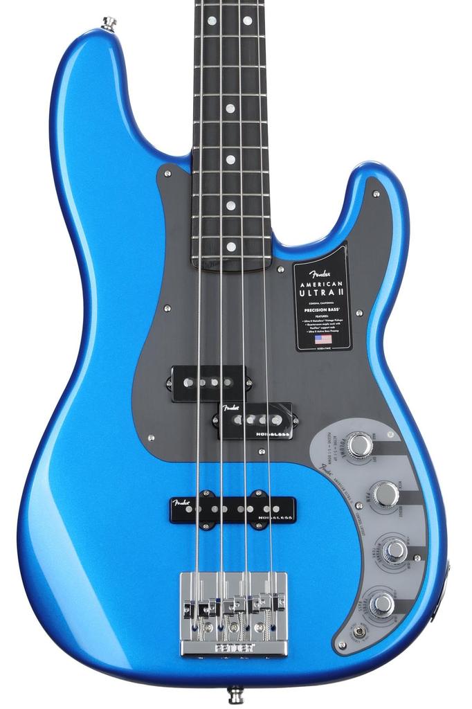 Ultra II Precision Bass Ebony Fingerboard Noble Blue Fender Fender/American