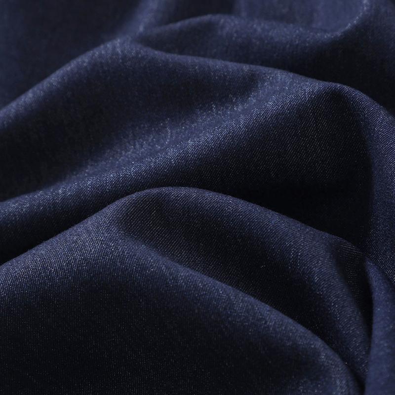 Pantaloni scurți denim de vară pentru bărbați, haine vintage, mărime plus, casual, cu talie elastică, pantaloni scurți