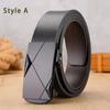 Belt Men'S Classic Automatic Buckle Men'S Belt Pu Belt Body Smooth Buckle Business Belt Men'S Belt