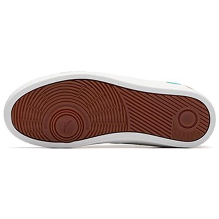 New Anta Ao Li MD Abrasion Resistant Low Top Skateboard Shoes Women's Plaid Brown 122238013-5