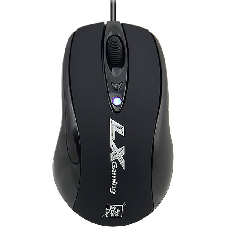 Lisheng LX-305 CF Variable Speed Gaming Mouse: Matte Finish, Wired USB, Optimized for Warcraft and LOL