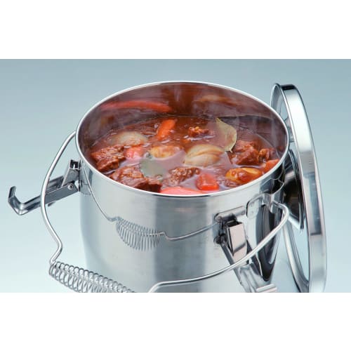 Endo Shoji Commercial Soup Can with Gasket, 24cm, Made in Japan, ASY07024