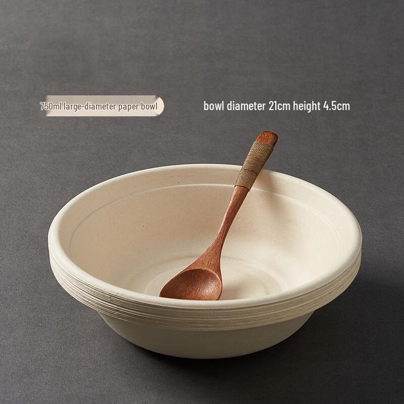 

CIBO Disposable Round Paper Bowl Set