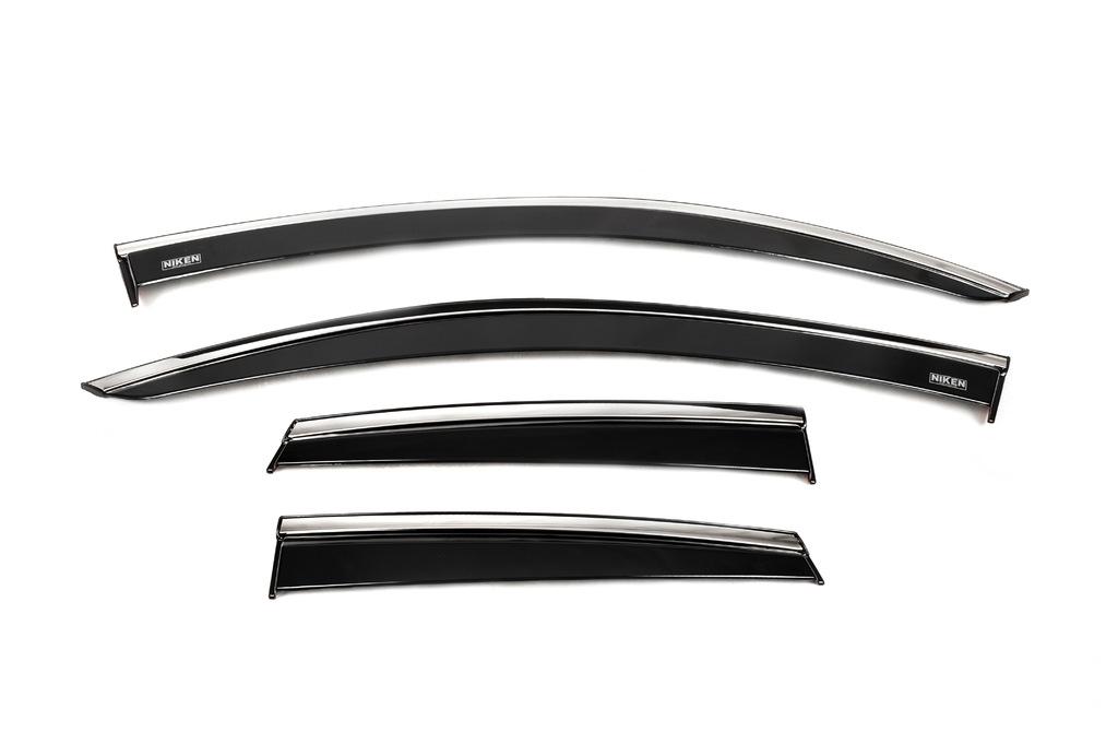 

Windshields with chrome (4 pcs, Niken) for Opel Crossland X