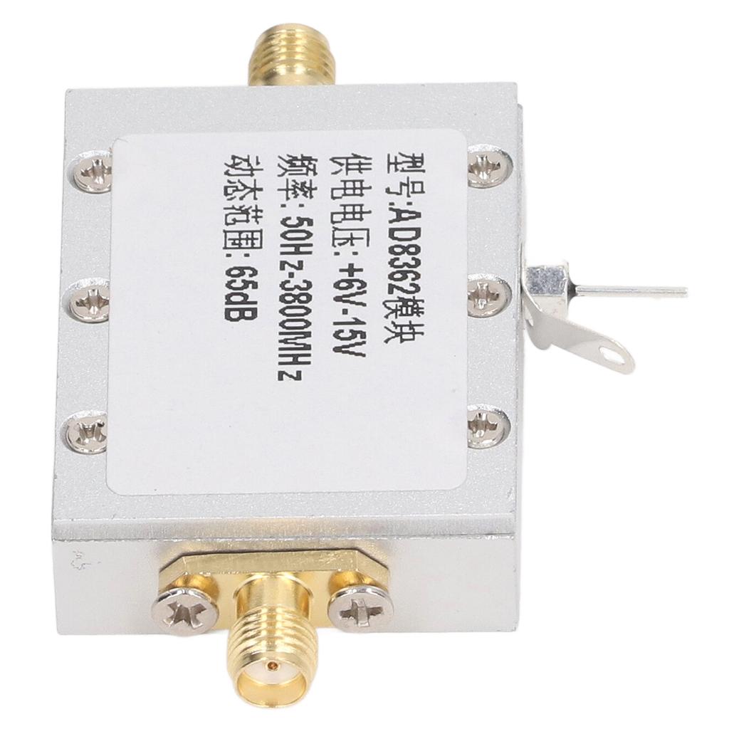 RF Signal Power Meter Logarithmic Frequency Detector ‑75dBm to 16dBm AD8362 for Detection