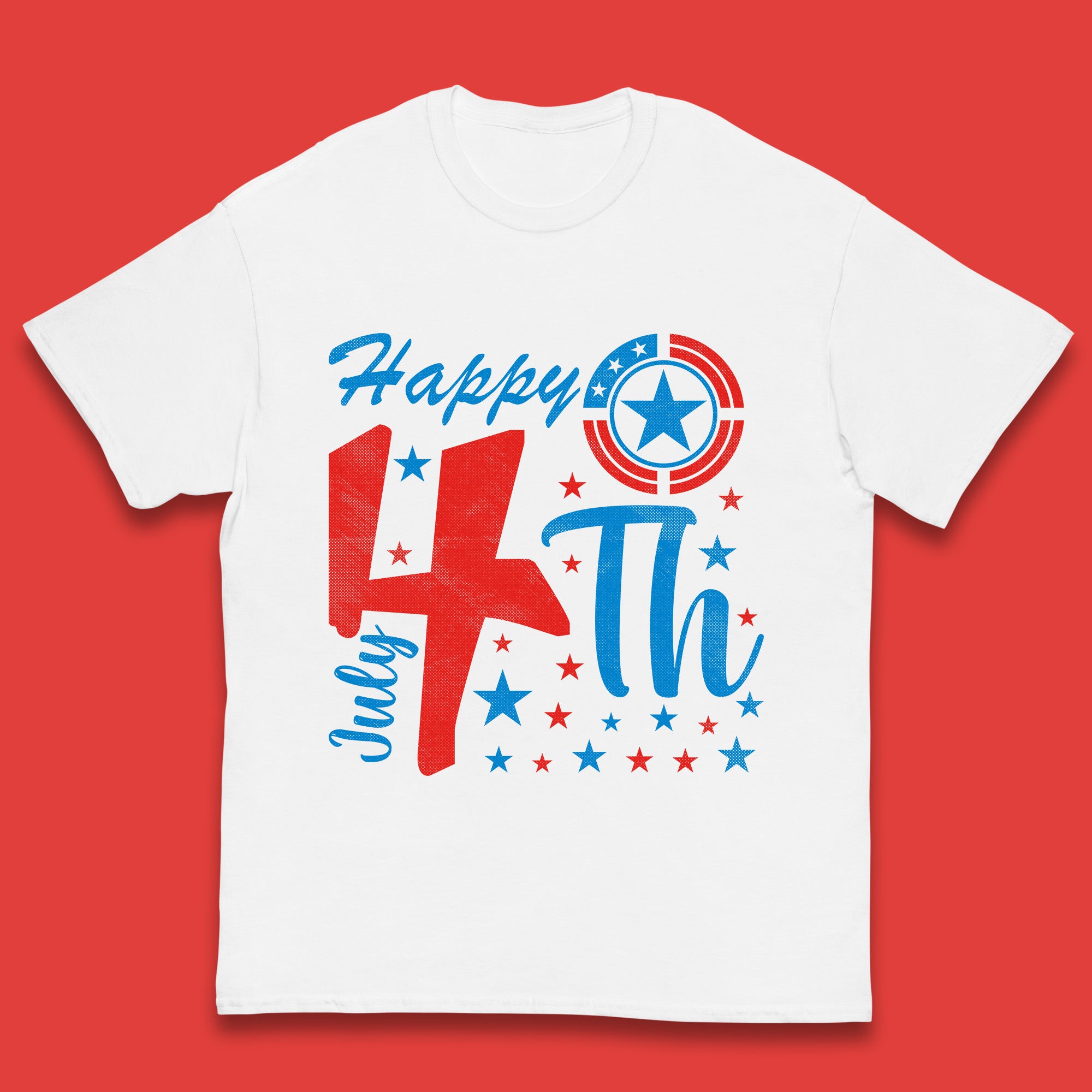 Happy 4th July United States Of America Independence Day Patriotic Celebration Fourth Of July Kids T Shirt 110