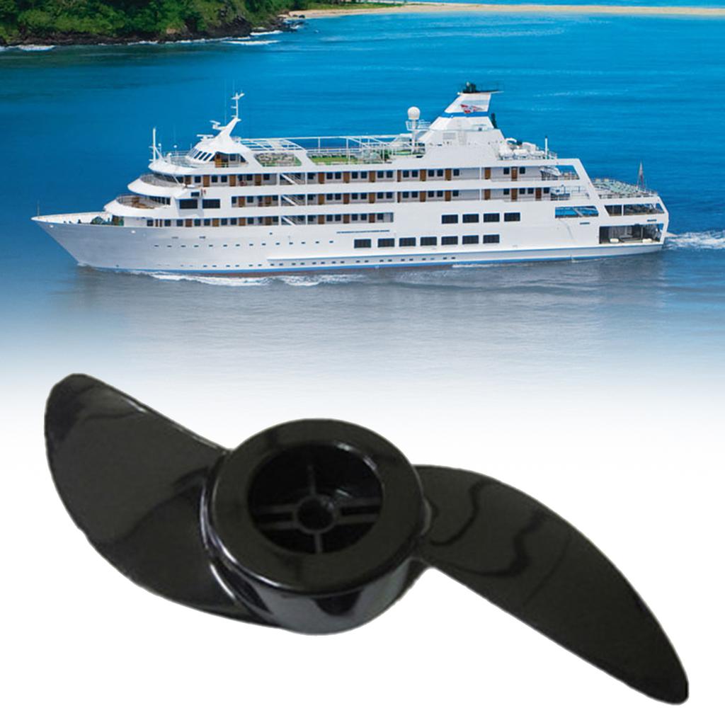 2 Blades Boat Propeller Outboard Motor Propeller Electric Trolling Motor Outboard Propeller for 32lb 46lb 40lb