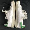 adidas Stan Smith Leather Low-cut Sneakers White × Green Men's US6 / 24.0(USED)