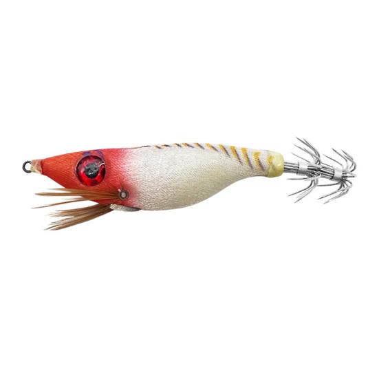 Shrimp Fake Bait Fishing Lure with Sharp Hook Realistic Looking 3D Eyes Bright Colors Luminous Hard Lure Artificial Bait