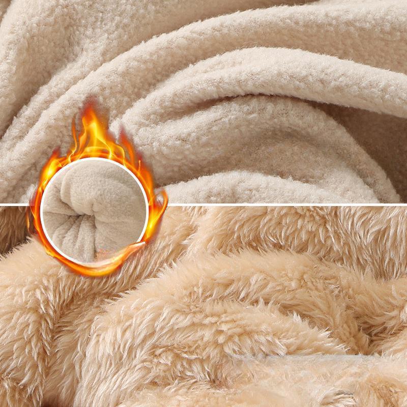 Children's Winter Coat with Plush and Thickened Fashion Children's Lamb Wool Winter Clothes for Boys and Girls Warm Clothes
