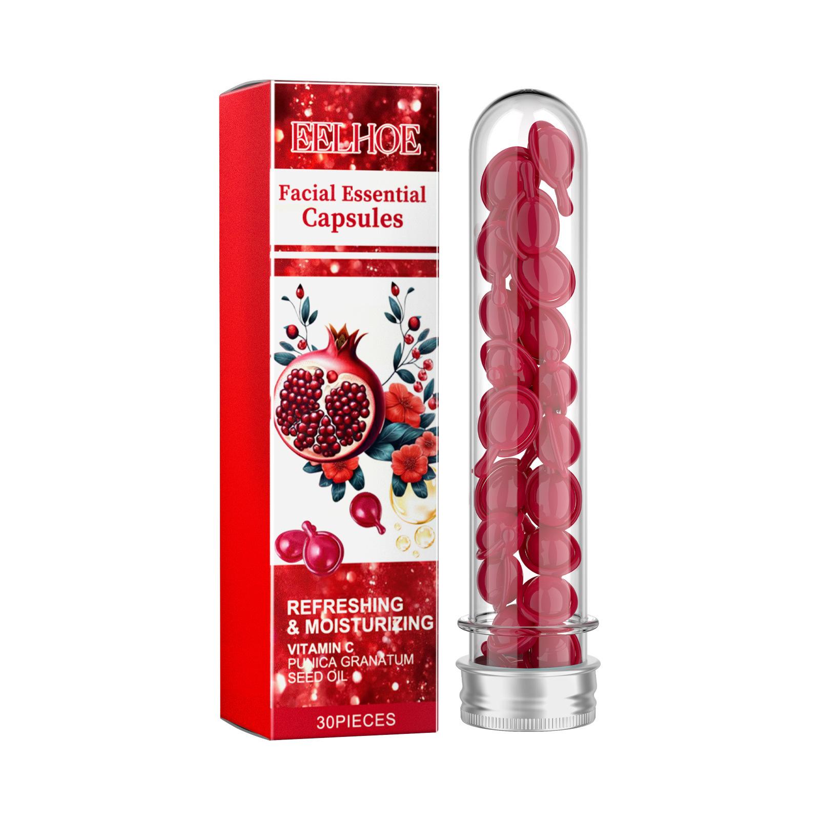 

EELHOE 30 шт., эссенция витамина С, овечья плацентарная эссенция, капсула для лица, коллагеновая сыворотка для лица для женщин, антивозрастная, увлажняющая 30pieces