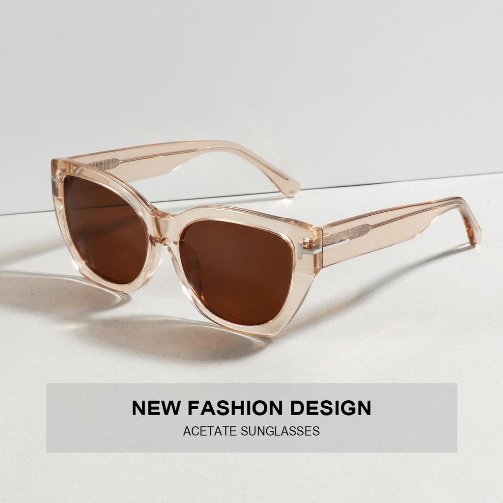Fashion Cat Eye Prescription Sunglasses Women Handmade Acetate Butterfly Shade Myopia/Hyperopia/Progressive Sun Glasses