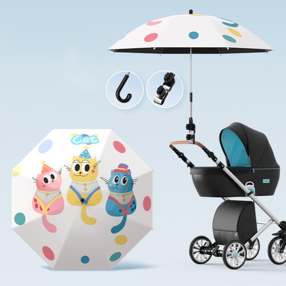 Adjustable Baby Stroller Umbrella UV Protection Child s Car Umbrella Baby Tricycle Style A