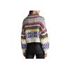 Polo Ralph Lauren FW22 Logo All Over Print Loose Fit Mock Neck Sweater Women Sweater Multicolor WMPOSWENC020545-100
