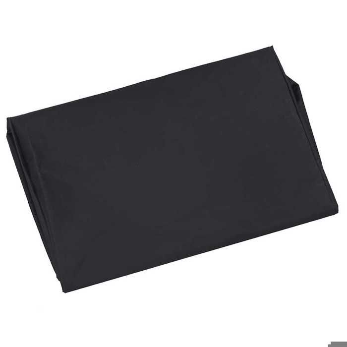 Bâche de chariot - vidaXL - Noir - 100% polyester - Résistante aux intempéries - 81x41x40 cm