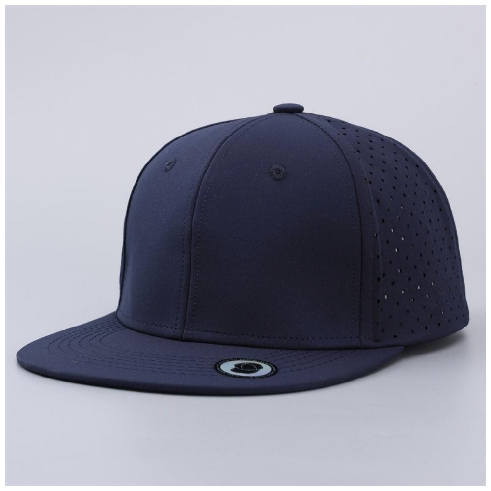 Custom Fitted Hat Fully-enclosed Stretchy Solid-color Hiphop Flat-brim Cap Lightweight Breathable With Printing Embroidery Logo