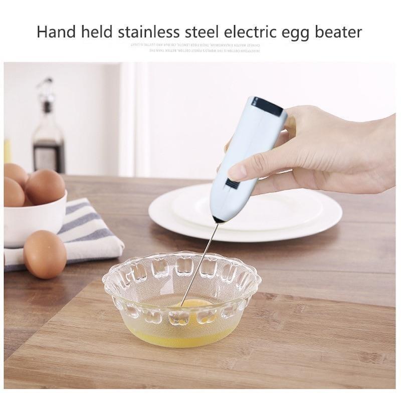 Kitchen Egg Whisk, Milk Frother, Stirring Stick Tool ,Rechargeable Egg Beater