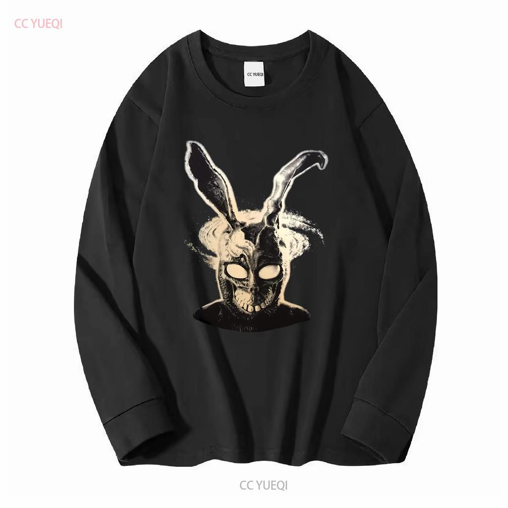 Donnie Darko T Shirt Long or Short Sleeves Vintage Washed Breathable Top For Everyday Wear Fashion Stylish Streetwear Slightly