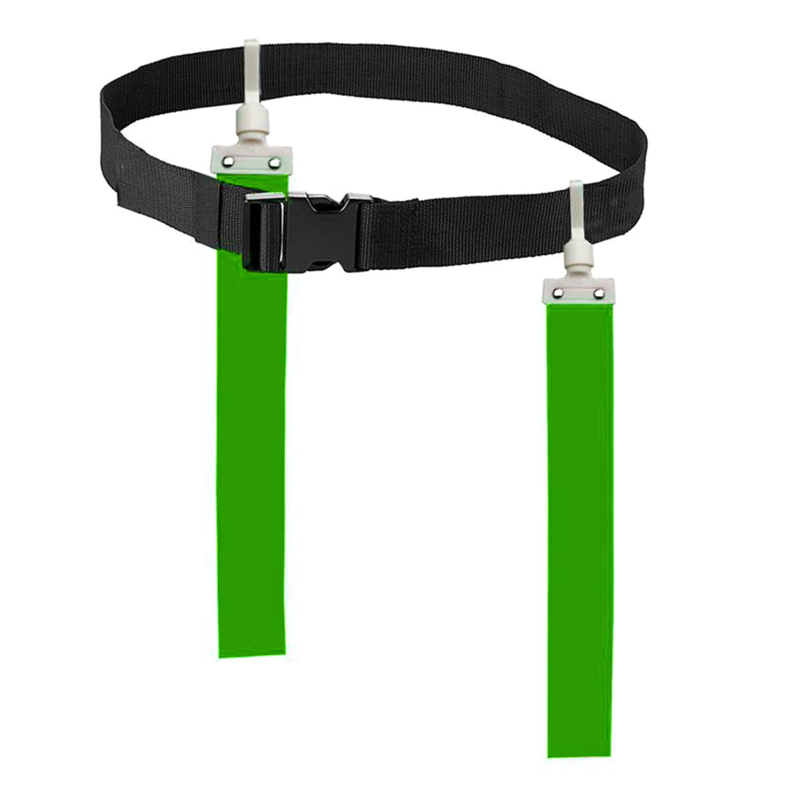 

Nylon Rugby Waist Belt Tag Rugby Belt Adjustable Football Waist Strap Rugby Training Ribbon Football Flag Football Belt зелёный