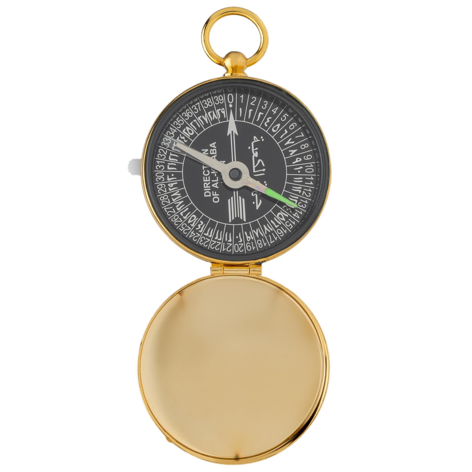 

Arkaba Compass Pocket Qibla Dry Luminous Stopper Gold 235G MIZAR-TEC
