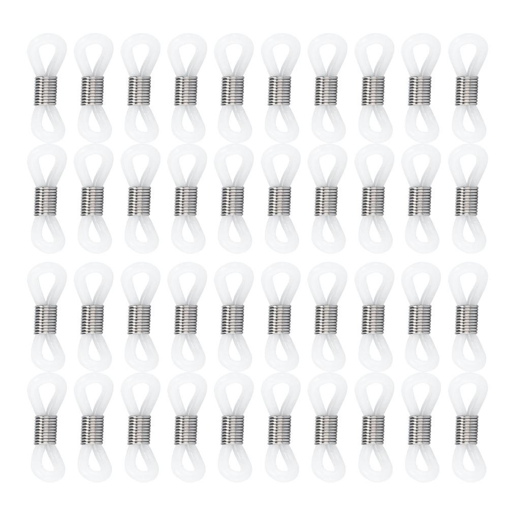 40 Stück Langlebige Brillenkettenenden Bequeme Brillenbandhalter Für Brillen