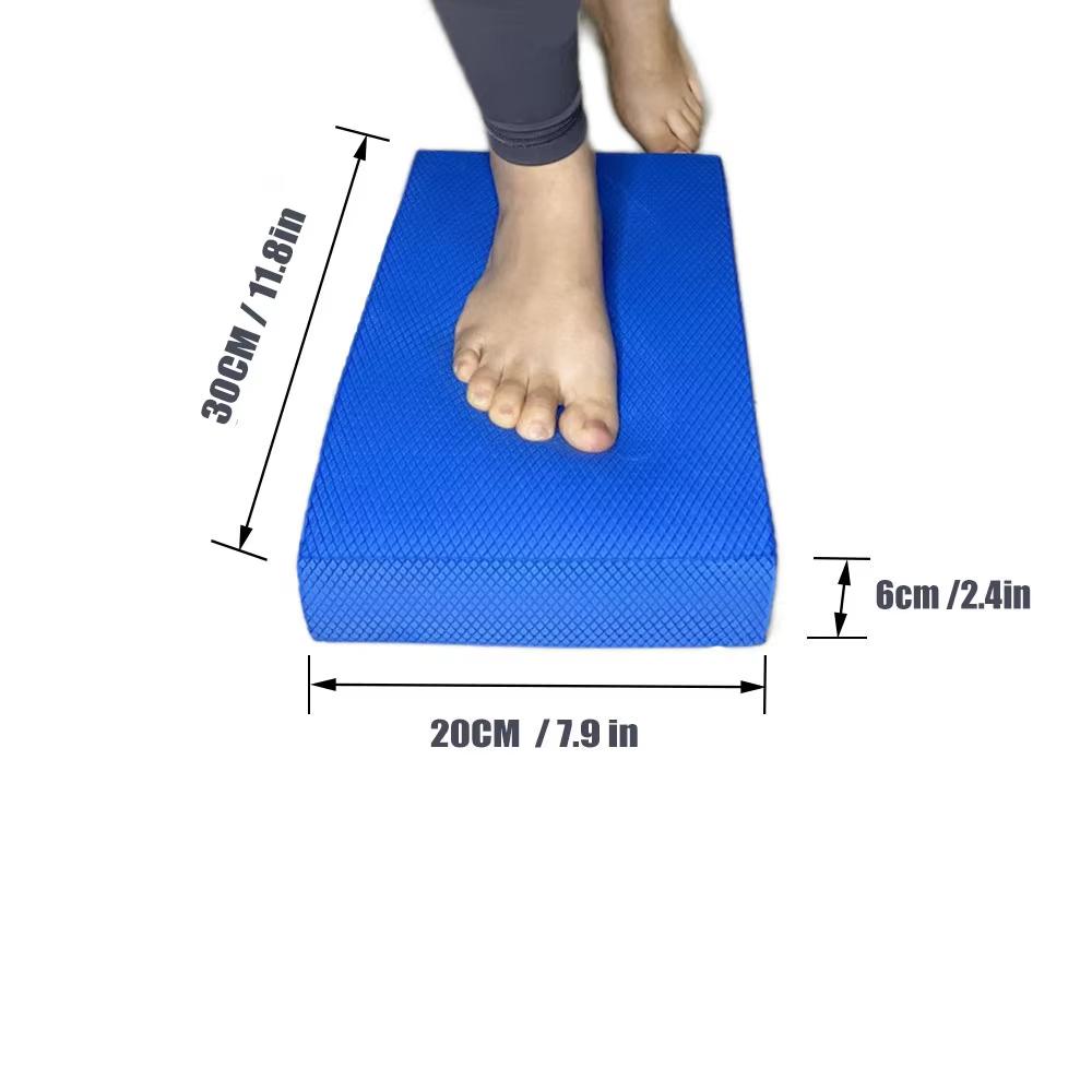 

Balance Pad Non-Slip Foam Mat Ankles Knee Cushion For Core And Strength Stability Training Yoga Fitness Thickened High Rebound