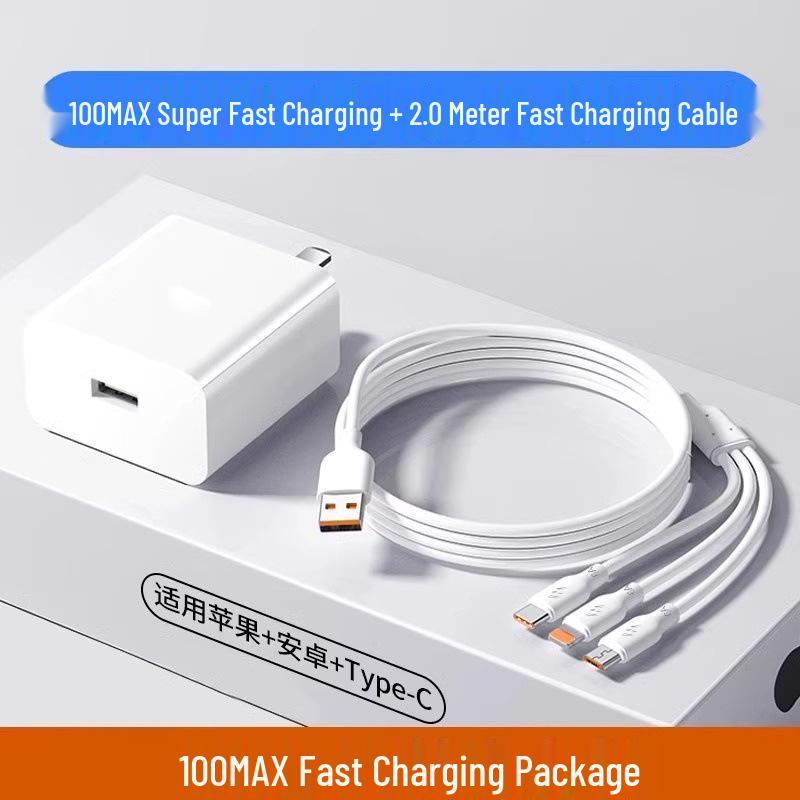 3-in-1 Type-C Multi-Function Data Cable Set for Android and Huawei