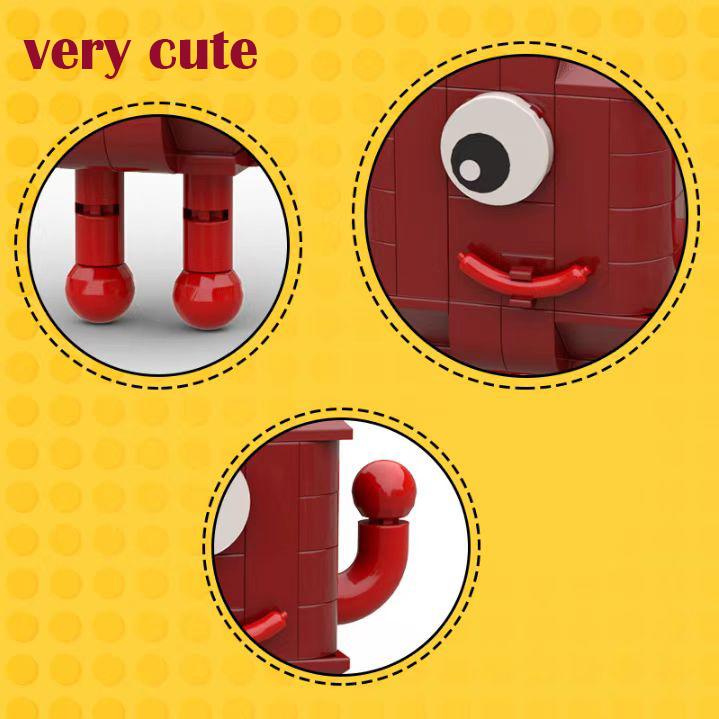 Building Blocks One Eye Toy Lore Movie Construction DIY Creative Cartoon Bricks Model Toys Birthday Gift Toy  Action Figure