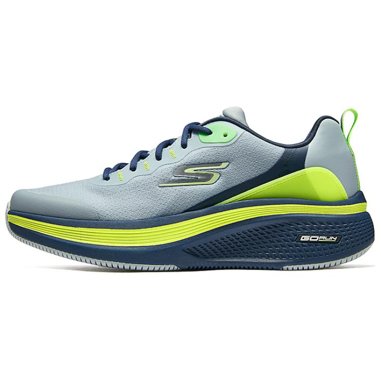 Skechers Lightweight Cushioning Quick-Start Sneakers Men sneakers Gray Blue 220851-GYNV 39.5