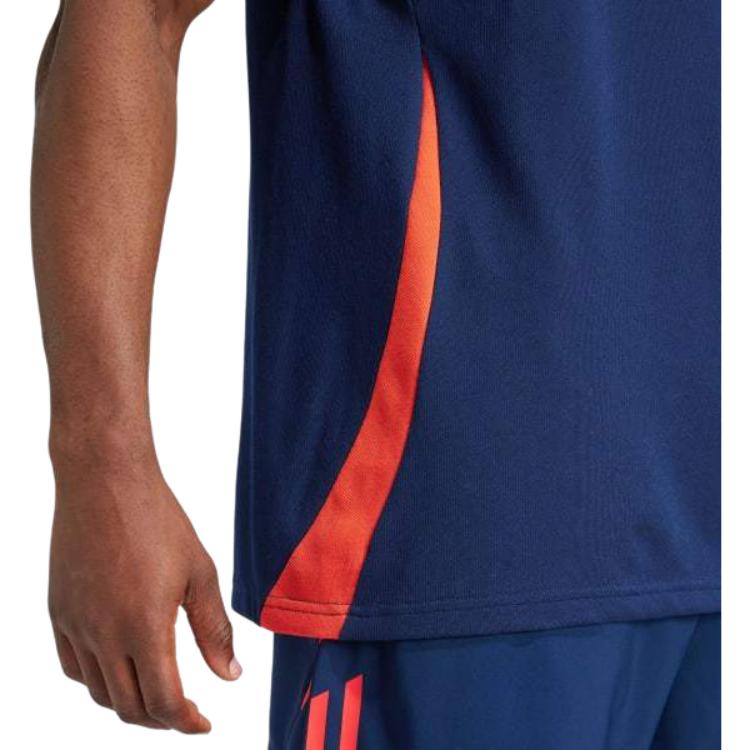 adidas Logó Kültéri Alkalmi Sport Rövid Ujjú Póló Férfi Pólók Sötétkék IT2028