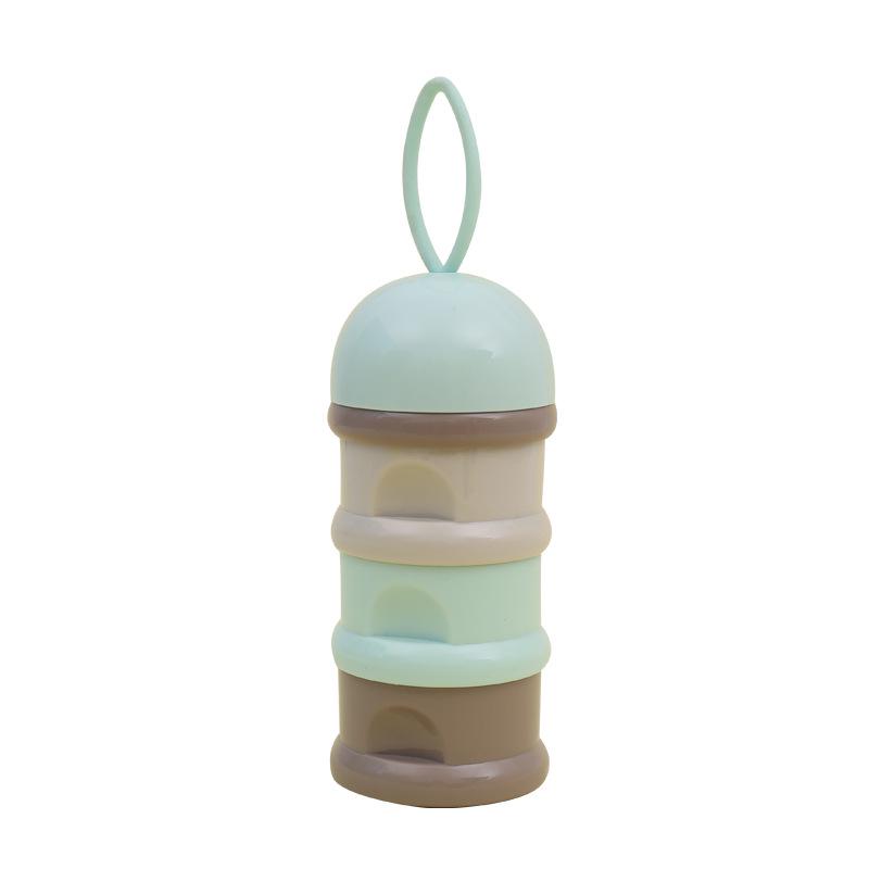 Abnehmbare dreilagige tragbare Babymilchpulverbox