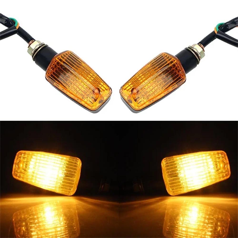 2PCS  Motorcycle Blub Turn Signal Lamp Turning Indicators Light Blinkers Signal Amber Bike Motorcycle Accessories