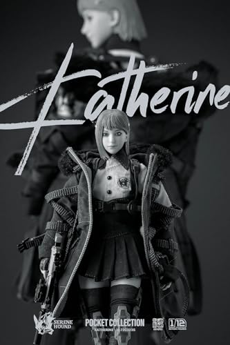 SERENE HOUND Series I8 72C323S Catherine Deluxe Version 1/12 Scale Fabric, PVC, and ABS Painted Movable Figure