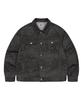 Wacky Willy Denim Trucker Jumper Charcoal