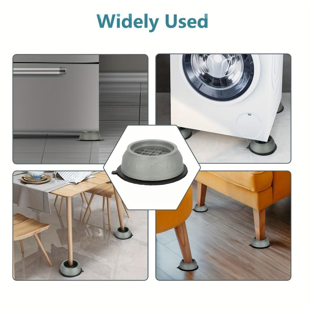 8 buc. covorașe de podea pentru mașina de spălat, covorașe antivibrații și antiderapante pentru mașini de spălat și uscătoare - protejează podeaua și reduc zgomotul