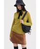 LUCKY CHOUETTE Gingham Check High Neck Knit Pullover (Yellow) Lfwaw25310Yex