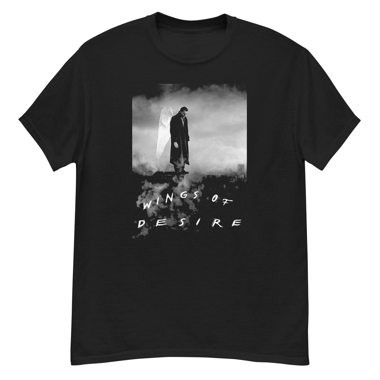 Wings of Desire cult film fan art t-shirt S