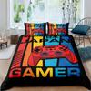 Fashion Gamer Duvet Cover 2/3 Pcs Bedding Sets King Queen Single Size Kids Boys Girls Game Soft 2/3pcs Polyester Comforter Cover