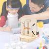 Science Experiment Diy Double Curve Model Educational Wooden Toy For Elementary Students