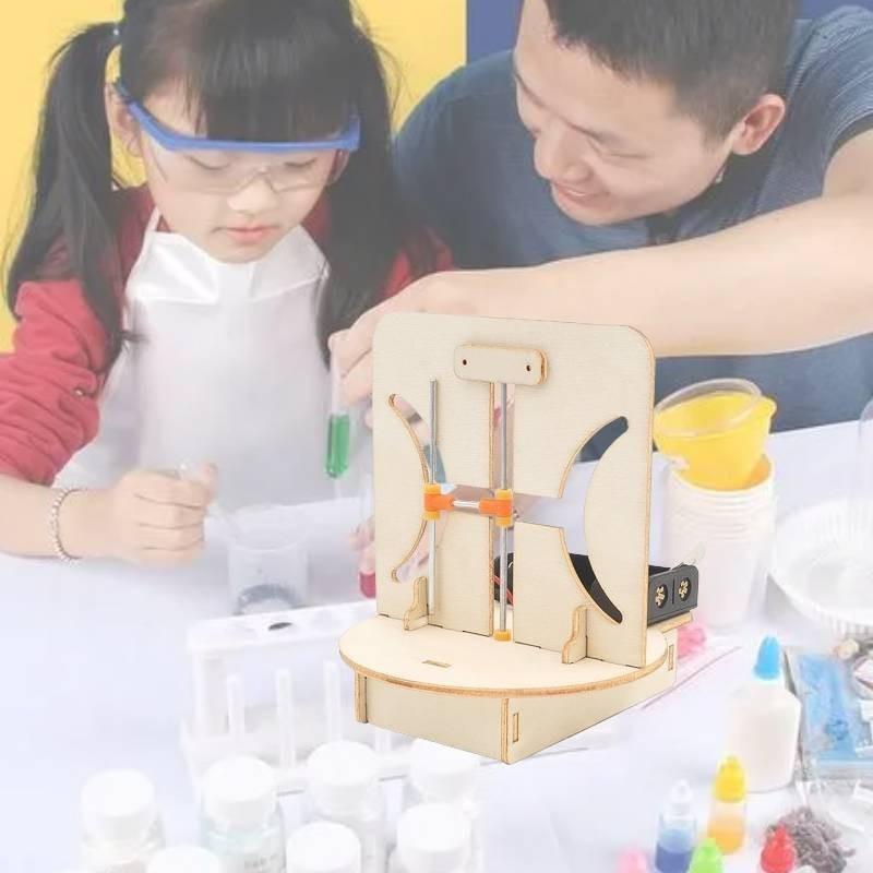 Science Experiment Diy Double Curve Model Educational Wooden Toy For Elementary Students