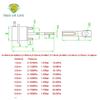 1 bar-2,0 bar Universaltyp Kort Rob Högtryck Turboaktuator HX35W HX40W Intern Wastegate Produkter av Hög Kvalitet