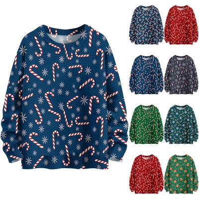 Christmas Sweatshirts For Women Knit Sweater Cute Shirt Fall Crewneck Pullover Tops
