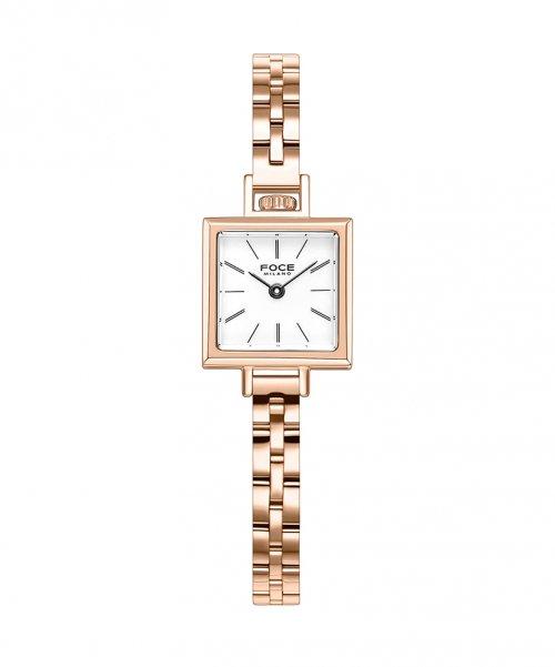 [FOCE LADY] FOCE LADY 19.5mm Women s Square Metal Watch FM1913WRG FREE