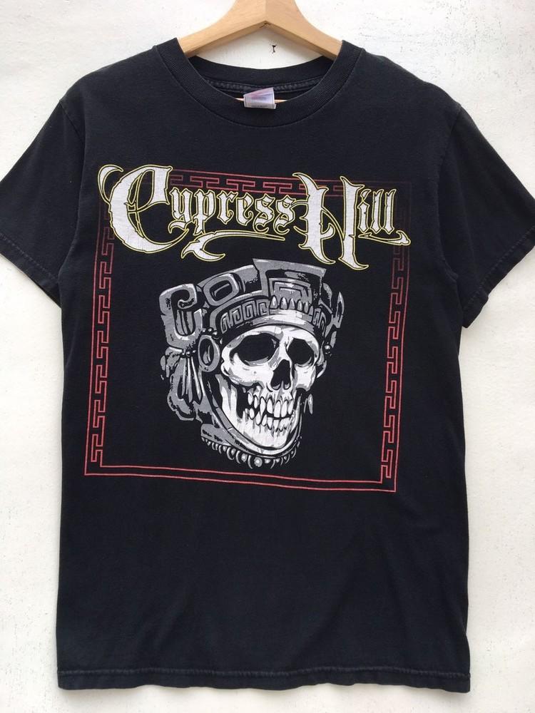 

Vintage Cypress Hill Album Cover Hip Hop Band Black Unisex T shirt S5XL WA3856 Unisex T-Shirt XXL