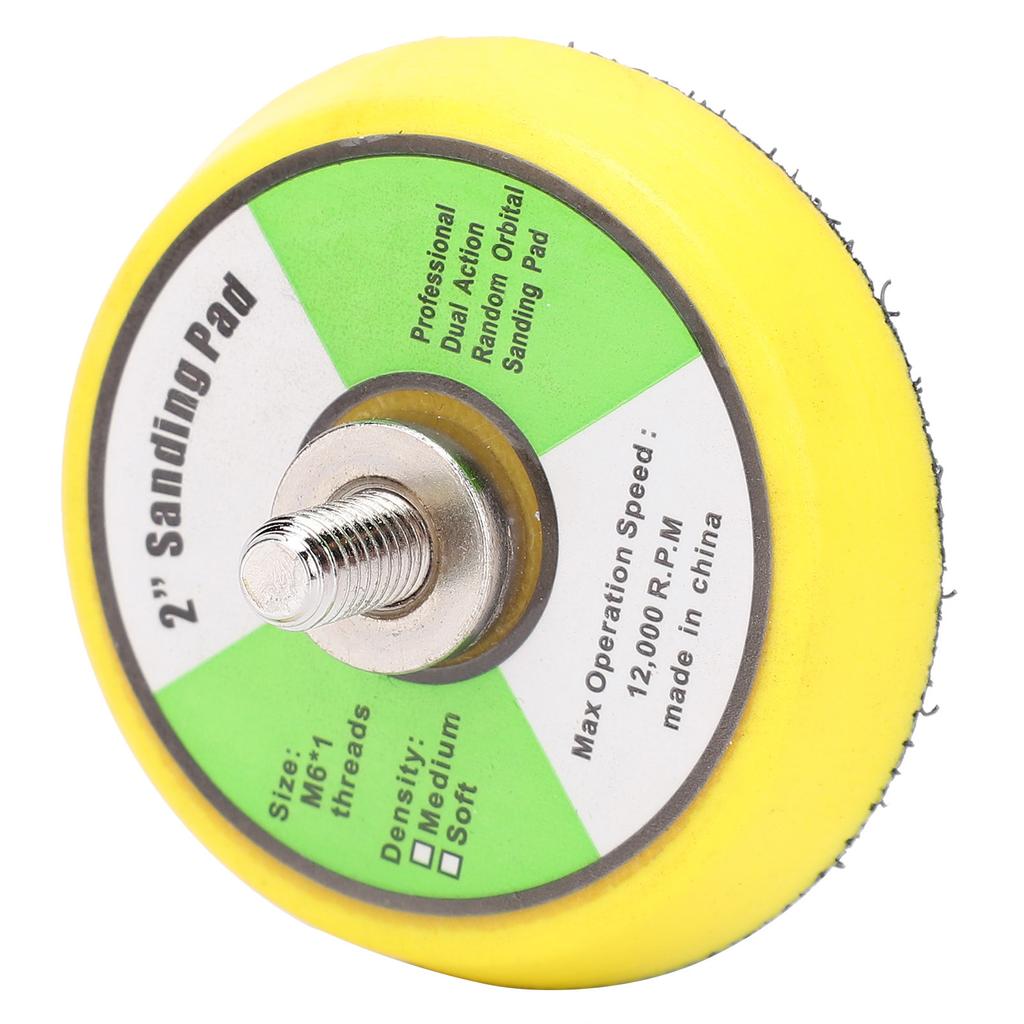 50mm/2in Air Sander Sanding Pad Grinding Polishing Sanding Disc Plates for Sandpaper Machine