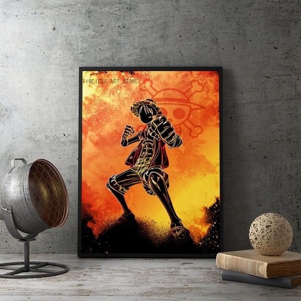 Watercolor Canvas Painting Posters and Prints Wall Art Pictures for Living Room Decoration No Frame